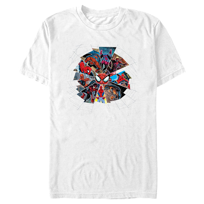 Men's Spider-Man: Beyond Amazing Spider Web Panels T-Shirt