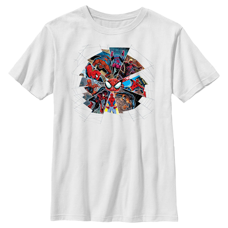 Boy's Spider-Man: Beyond Amazing Spider Web Panels T-Shirt
