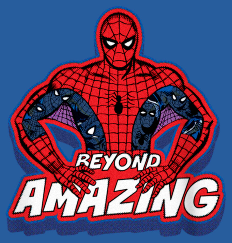 Women's Spider-Man: Beyond Amazing Retro Pose Racerback Tank Top