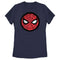 Women's Spider-Man: Beyond Amazing Mask Sketch Circle T-Shirt