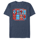 Men's Spider-Man: Beyond Amazing Mask Squares T-Shirt