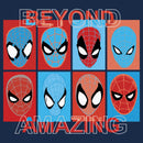 Men's Spider-Man: Beyond Amazing Mask Squares T-Shirt