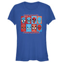 Junior's Spider-Man: Beyond Amazing Mask Squares T-Shirt