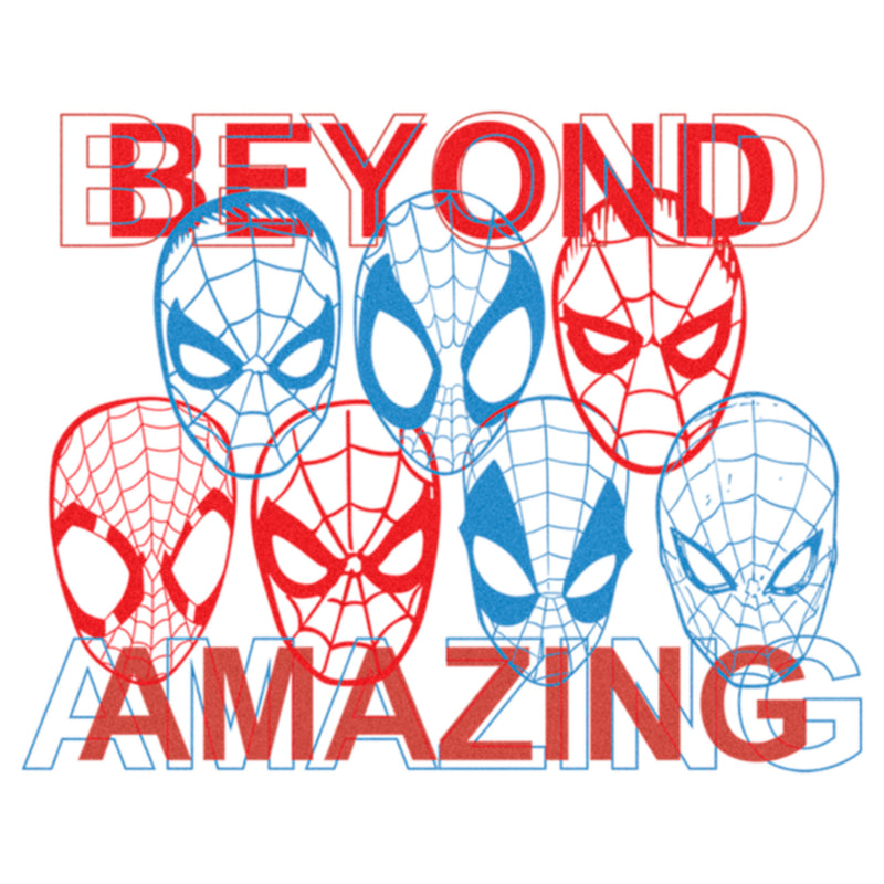 Junior's Spider-Man: Beyond Amazing 3D Masks T-Shirt