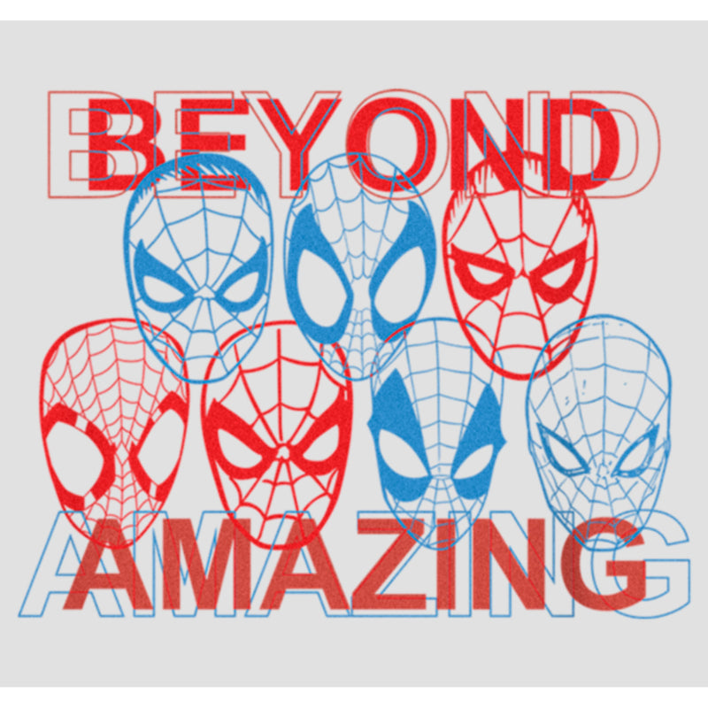 Women's Spider-Man: Beyond Amazing 3D Masks Racerback Tank Top