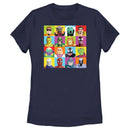 Women's Spider-Man: Beyond Amazing Toy Villain Squares T-Shirt