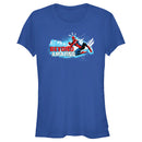 Junior's Spider-Man: Beyond Amazing Swing Pose T-Shirt