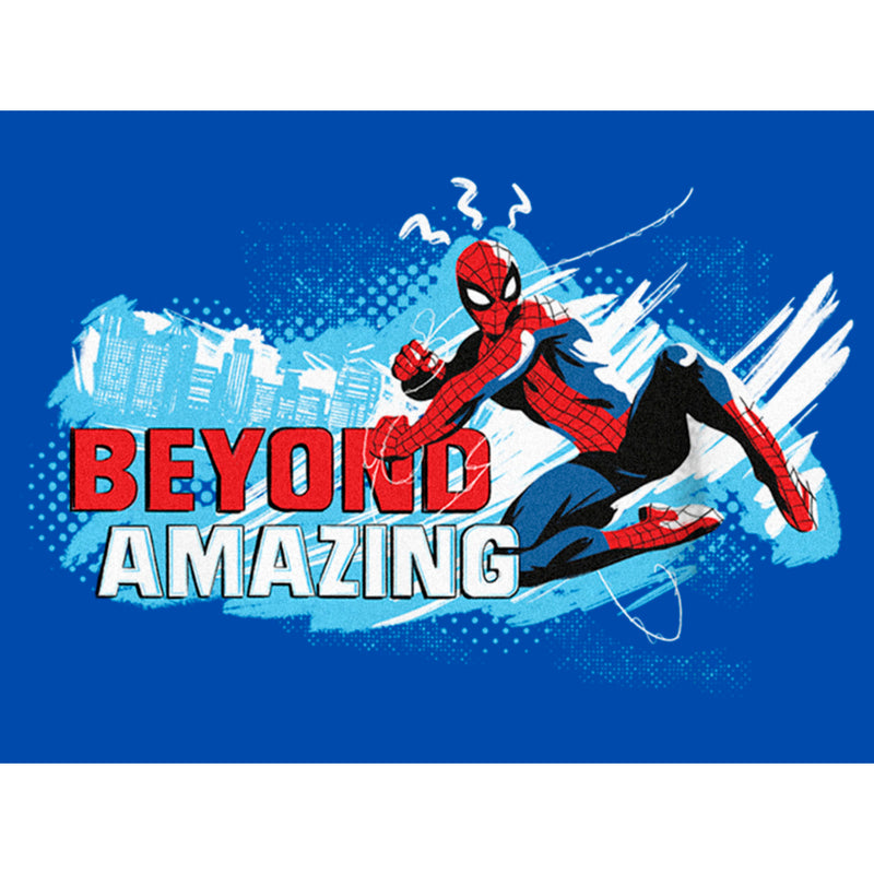 Boy's Spider-Man: Beyond Amazing Swing Pose T-Shirt