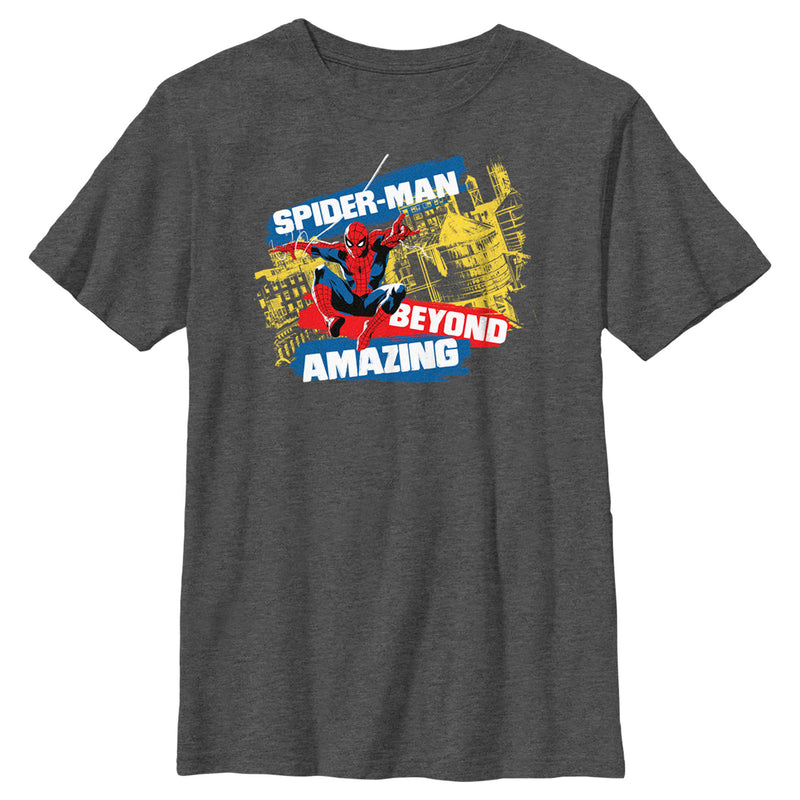 Boy's Spider-Man: Beyond Amazing Web Slinging T-Shirt
