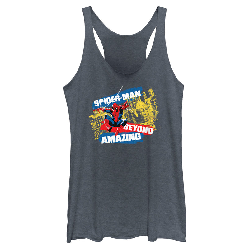 Women's Spider-Man: Beyond Amazing Web Slinging Racerback Tank Top