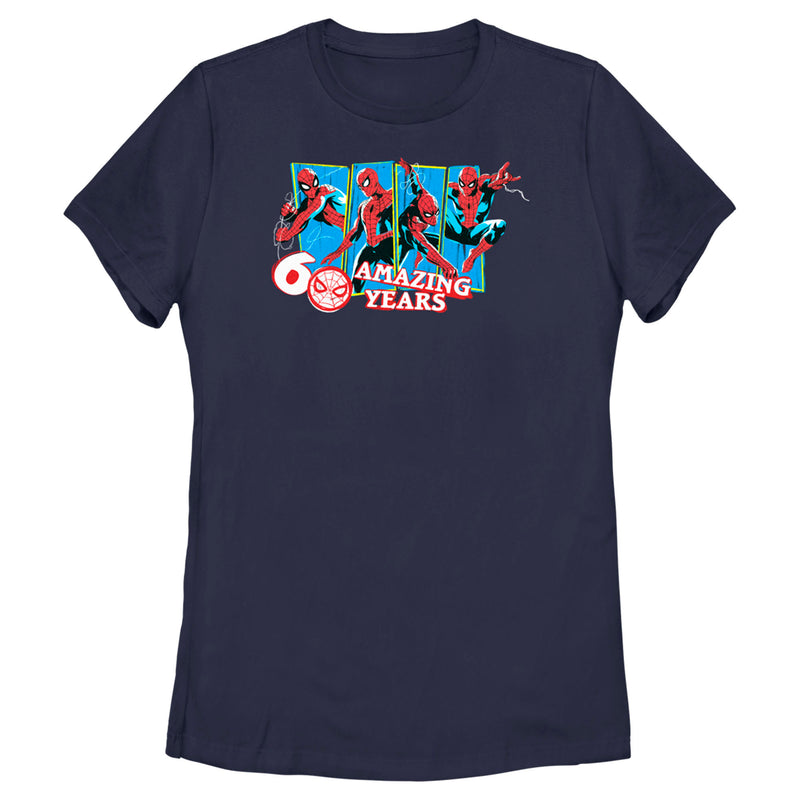 Women's Spider-Man: Beyond Amazing 60 Amazing Years T-Shirt