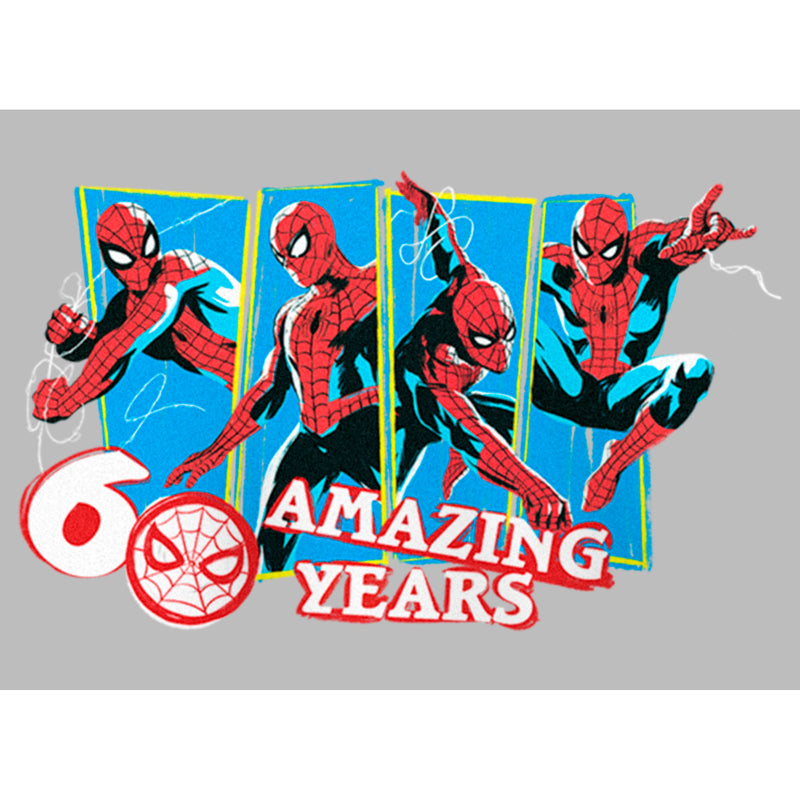 Girl's Spider-Man: Beyond Amazing 60 Amazing Years T-Shirt