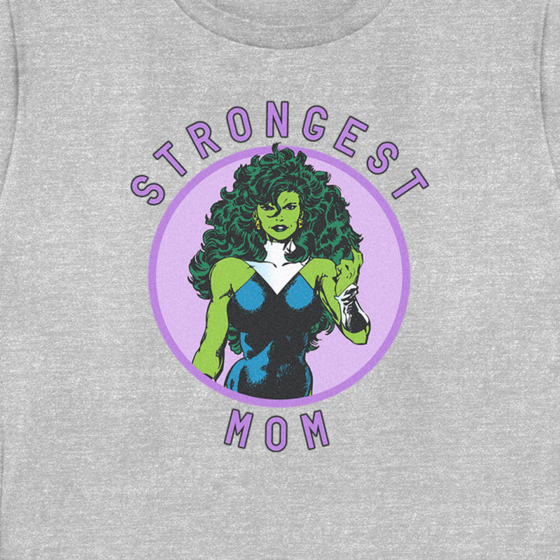 Women's Marvel She-Hulk Strongest Mom T-Shirt