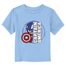 Toddler's Marvel Chibi Captain America T-Shirt