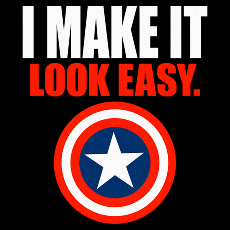 Men's Marvel Captain America I Make It Look Easy T-Shirt