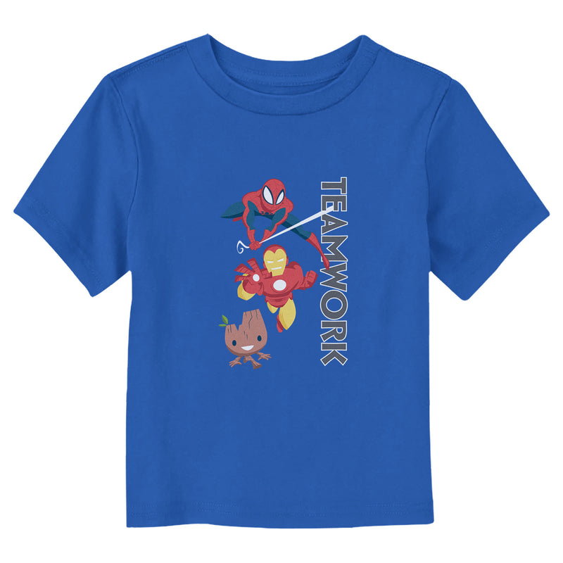 Toddler's Marvel Teamwork Trio T-Shirt