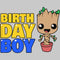 Toddler's Guardians of the Galaxy Birthday Boy Baby Groot T-Shirt