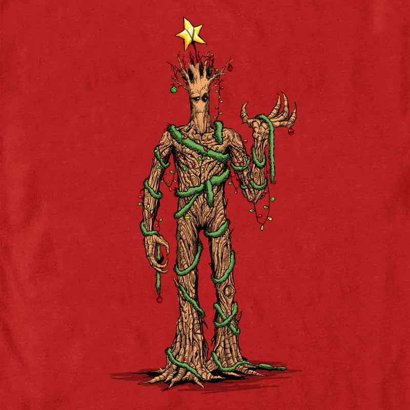 Men's Guardians of the Galaxy Grootmas Tree T-Shirt