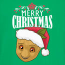 Junior's Guardians of the Galaxy Baby Groot Merry Christmas T-Shirt