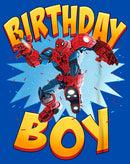 Boy's Marvel Mech Suit Spider-Man Birthday T-Shirt