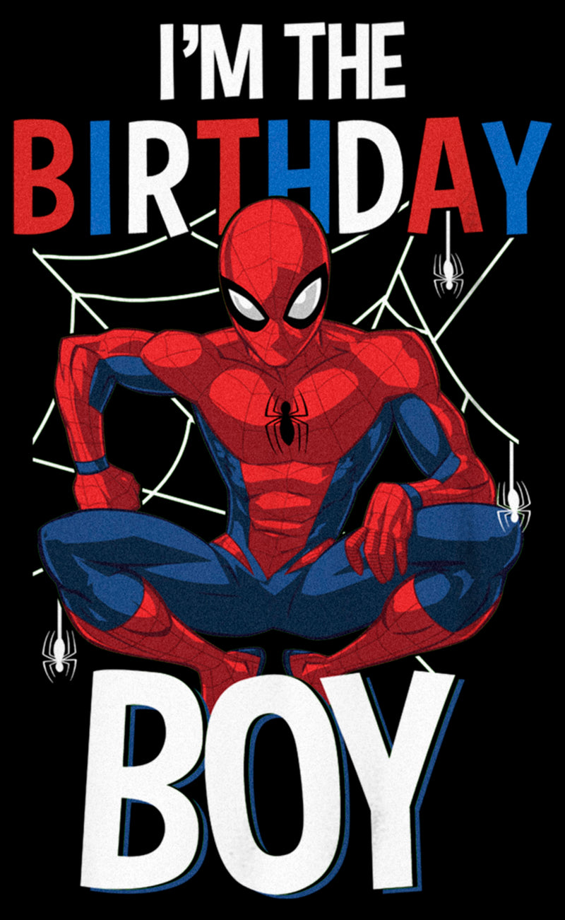 Boy's Marvel I'm Birthday Boy Spidey T-Shirt