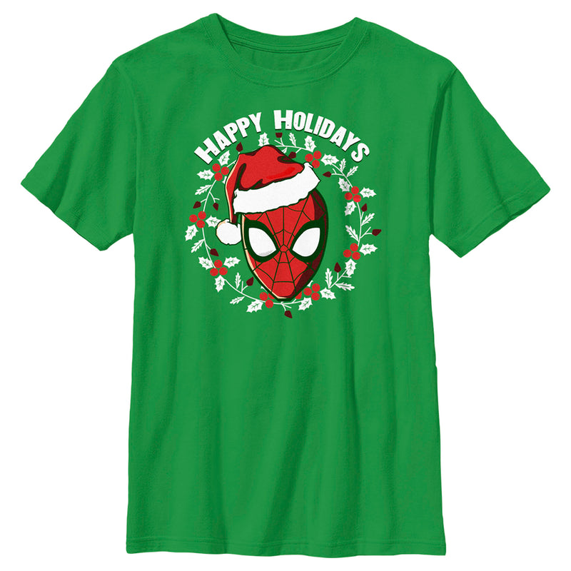 Boy's Marvel Happy Holidays T-Shirt