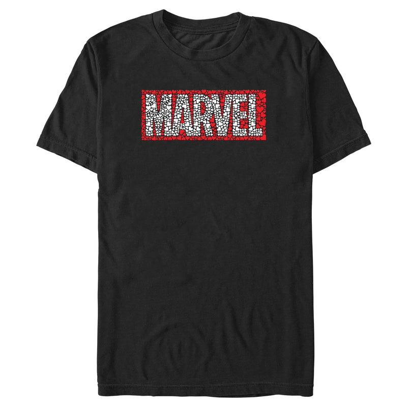 Men's Marvel Heart Fill Logo T-Shirt