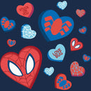 Men's Marvel Spider-Man Candy Hearts T-Shirt