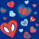 Junior's Marvel Spider-Man Candy Hearts T-Shirt