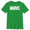 Boy's Marvel St. Patrick's Day Clover Logo T-Shirt