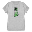 Women's Minecraft Creeper Creepin' T-Shirt