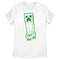 Women's Minecraft Creeper Outline T-Shirt