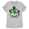 Women's Minecraft Creepers Boom Logo T-Shirt