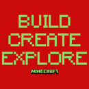 Boy's Minecraft Pixelated Build Create T-Shirt