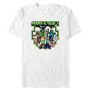 Men's Minecraft Steve and Alex Group Shot T-Shirt