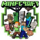 Boy's Minecraft Steve and Alex Group Shot T-Shirt