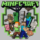 Women's Minecraft Steve and Alex Group Shot T-Shirt