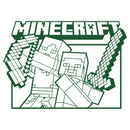 Boy's Minecraft Steve and Alex Attack T-Shirt