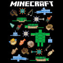 Men's Minecraft Fish and Mobs T-Shirt