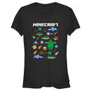 Junior's Minecraft Fish and Mobs T-Shirt