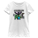 Girl's Minecraft Enemy Mobs T-Shirt