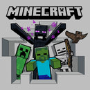 Junior's Minecraft Enemy Mobs T-Shirt