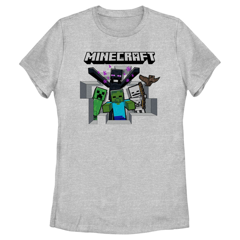 Women's Minecraft Enemy Mobs T-Shirt