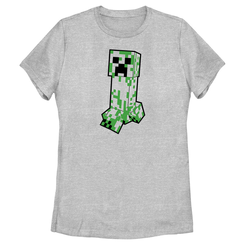 Women's Minecraft Creeper Creepin' Large T-Shirt