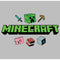 Junior's Minecraft Icons Logo T-Shirt