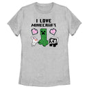 Women's Minecraft Love and Mobs T-Shirt