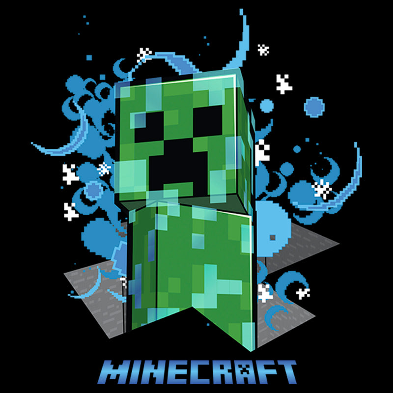 Junior's Minecraft Charged Creeper T-Shirt