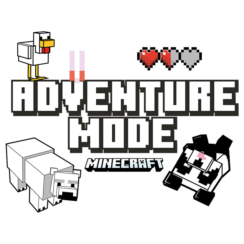 Men's Minecraft Adventure Mode Bears T-Shirt