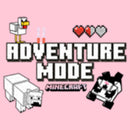 Girl's Minecraft Adventure Mode Bears T-Shirt