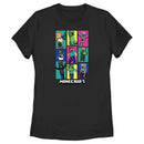 Women's Minecraft Boxed Mobs T-Shirt